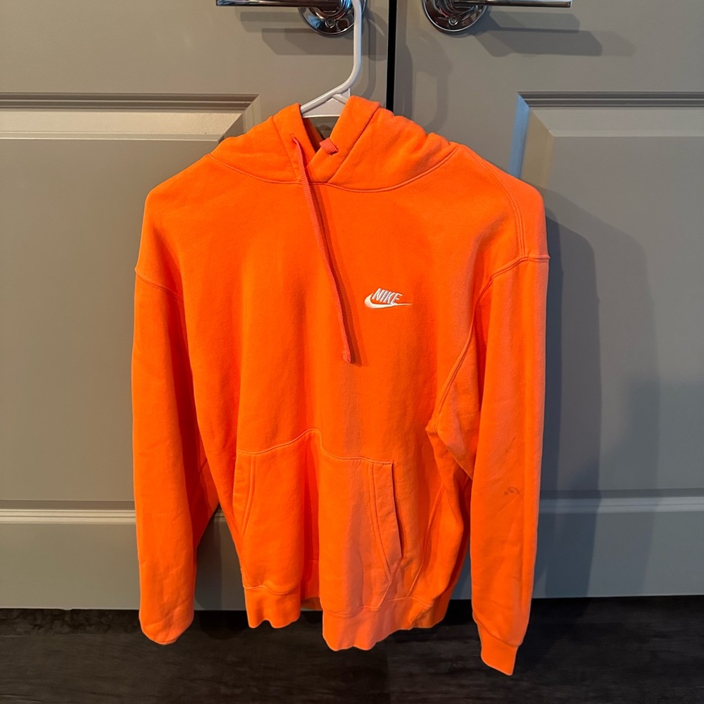 Nike orange sweatshirt